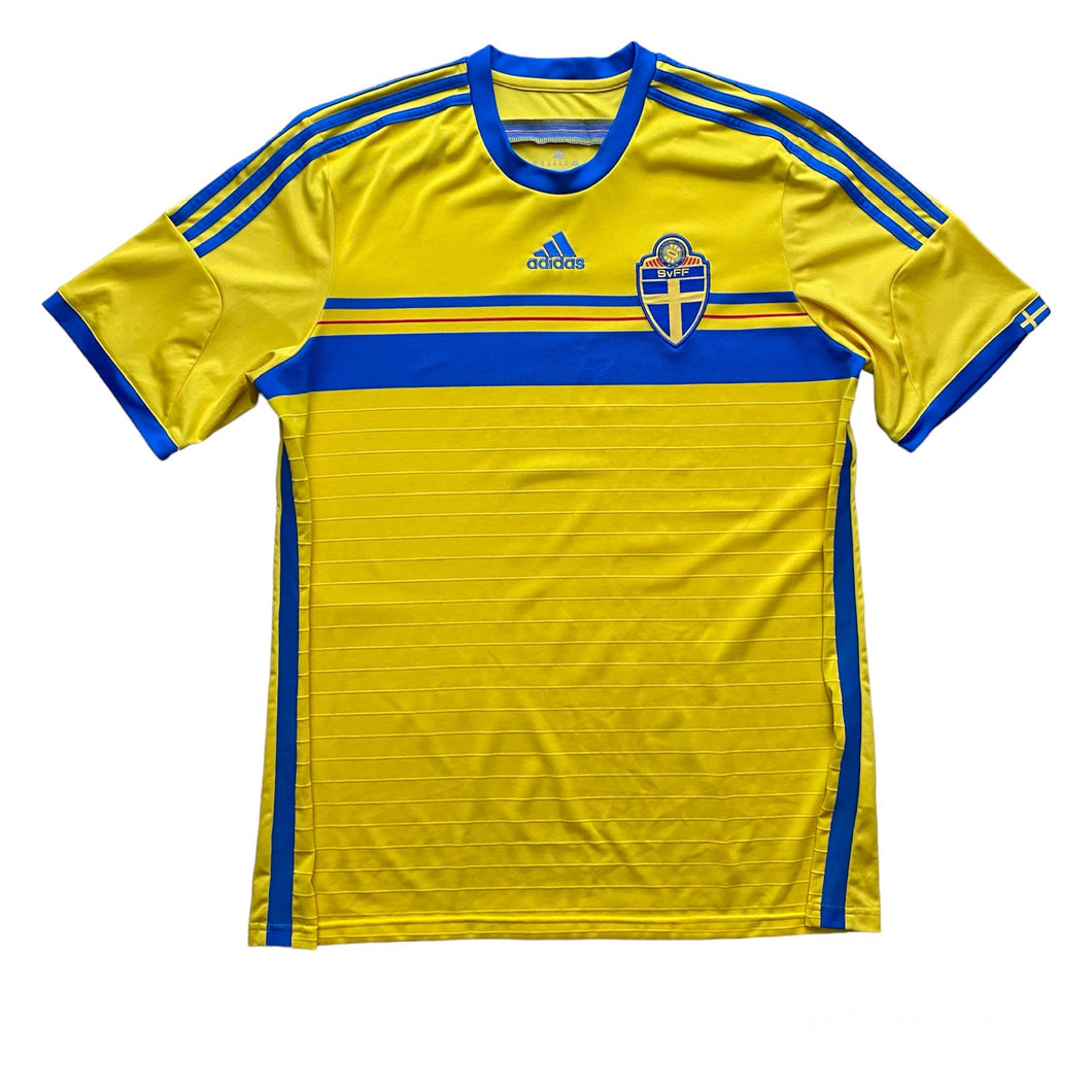 2014 15 Sweden home football shirt Adidas - XL