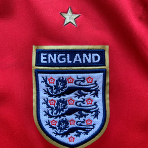2006 08 England away football shirt #9 Rooney - M