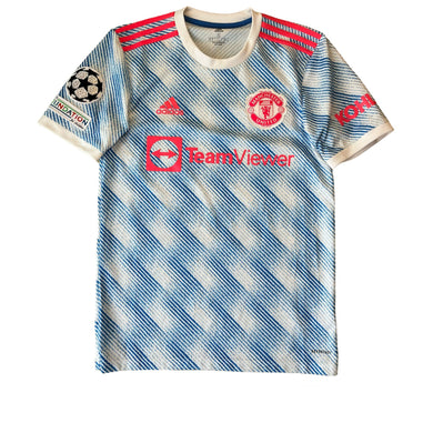 2021-22 Manchester United away football shirt (CL patches) - S