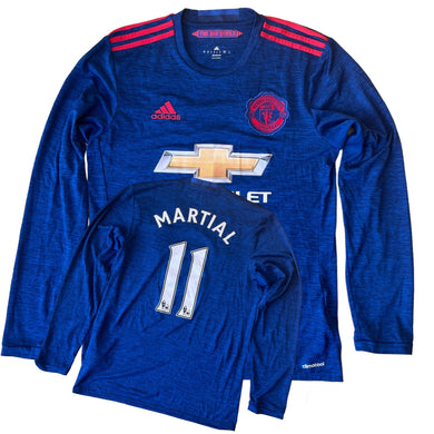 2016 17 Manchester United LS away football shirt #11 Martial - S