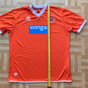 2013 15 Blackpool home Football Shirt - XL