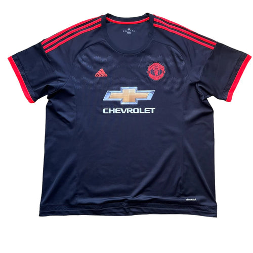 2015 16 Manchester United third football shirt adidas (excellent) - S