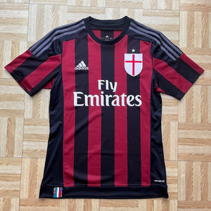 2015 16 AC Milan home football shirt adidas - S