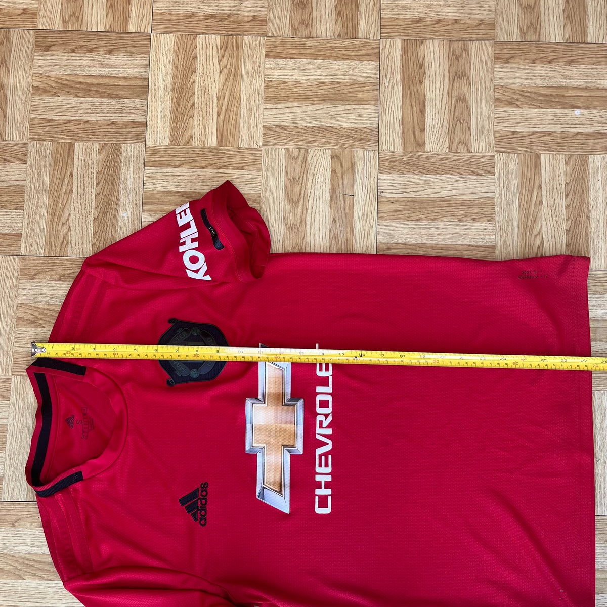 2019 20 Manchester United home football shirt Adidas S