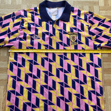 1988 90 Scotland Leisure training football shirt Original Leisure - S/M