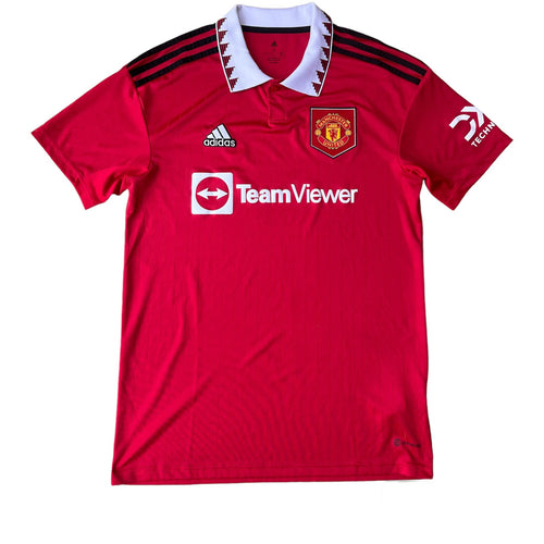 2022 23 Manchester United home football shirt adidas - M