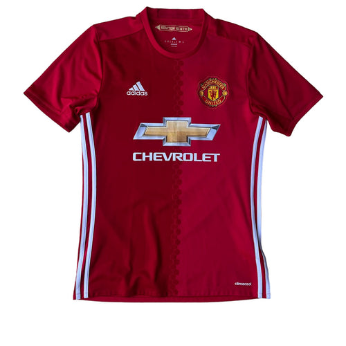 2016 17 Manchester United home Football Shirt (excellent) - S