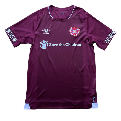 2018 19 Heart of Midlothian Home football shirt - S