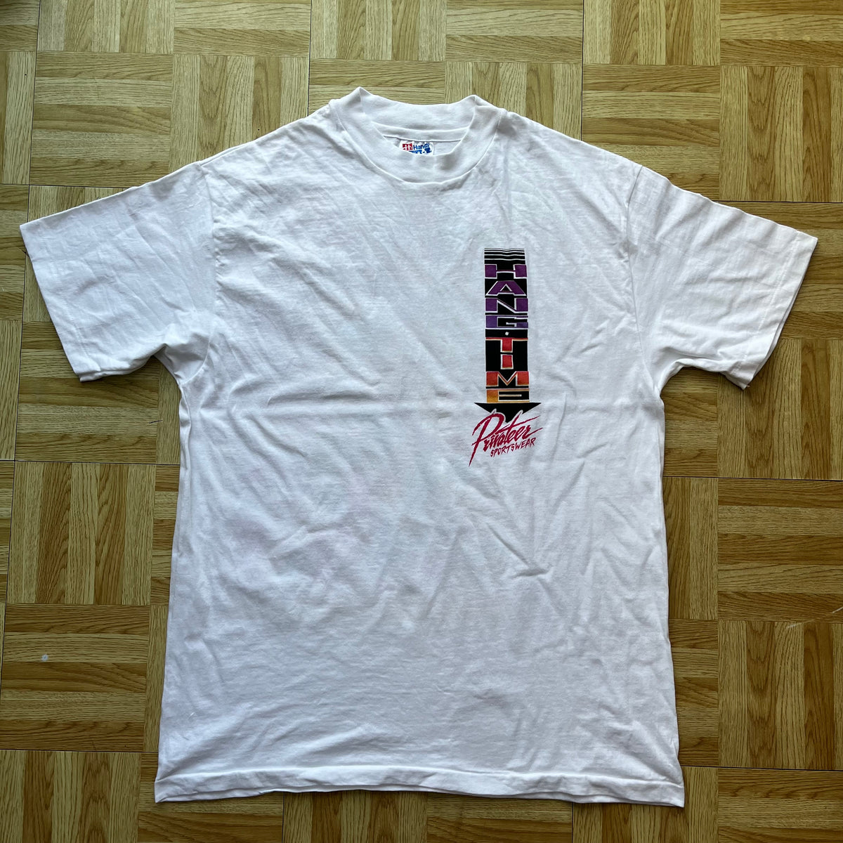 Colour Changing Vintage 1993 Motocross T Shirt Hanes Beefy-T 90s