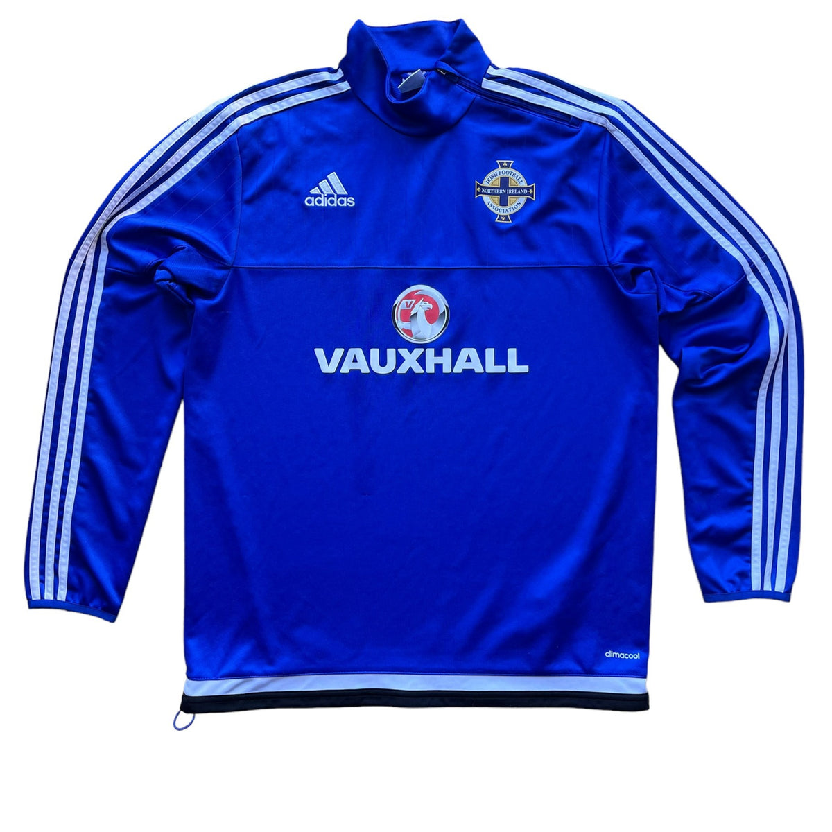 Northern Ireland training football track jacket Adidas L