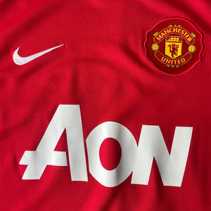 2010 11 Manchester United home footnall shirt Nike - S