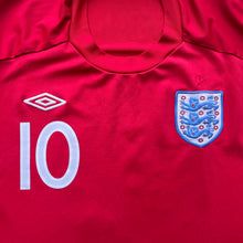 2010 11 England away football shirt #10 Rooney - L/XL (46)