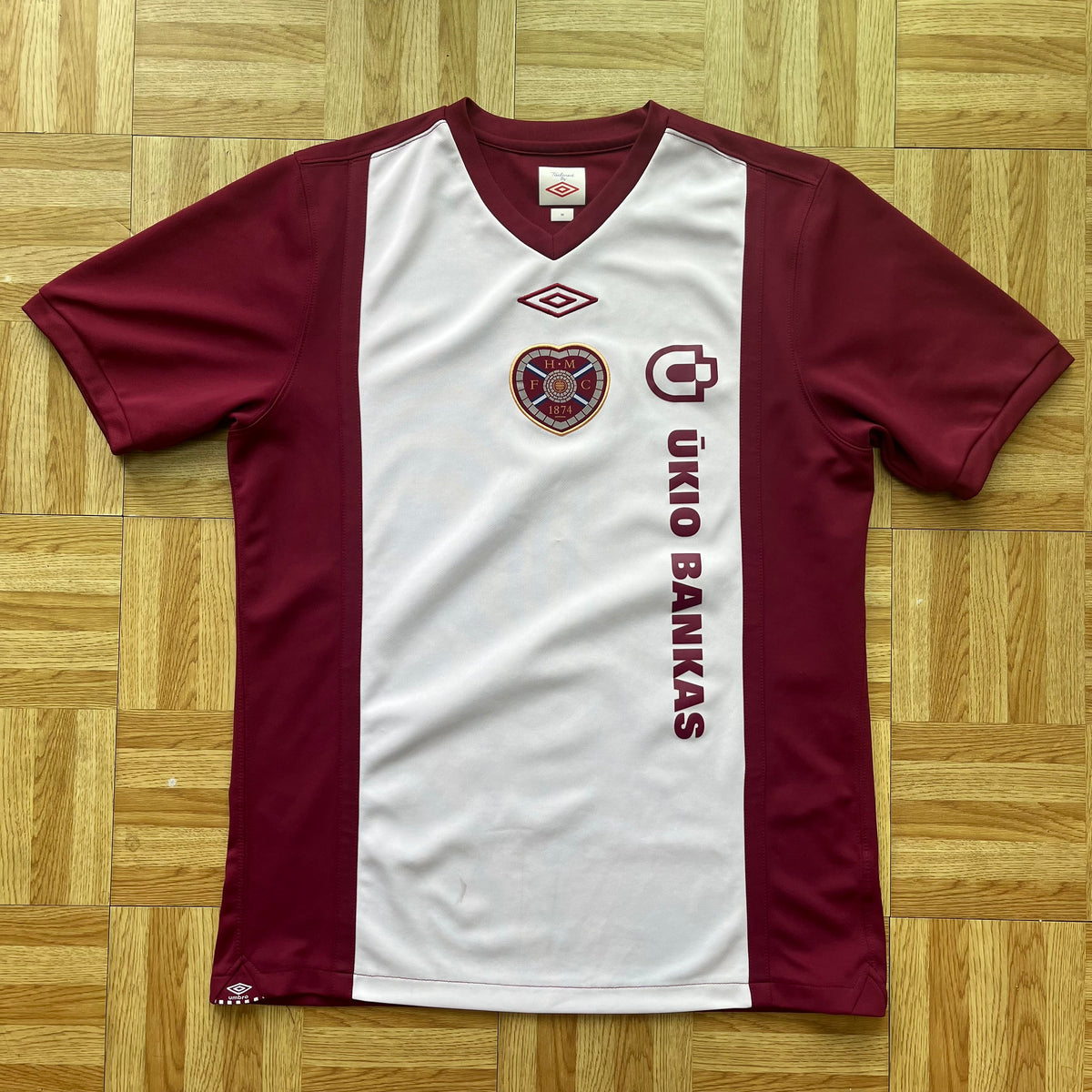 Maillot D'entraînement Heart Of Midlothian Hearts Écosse Années 2010 - Taille M, Occasion Très Bon état