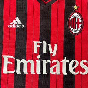 2013 14 Ac Milan home football shirt Adidas - XL