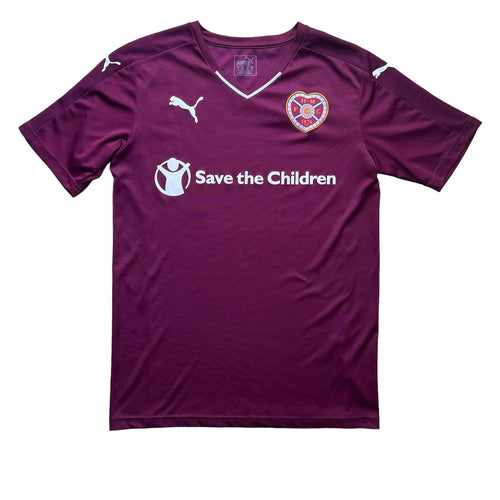 2016 17 Heart of Midlothian home Football Shirt - S