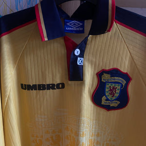 1996 99 Scotland away football shirt Umbro - XL