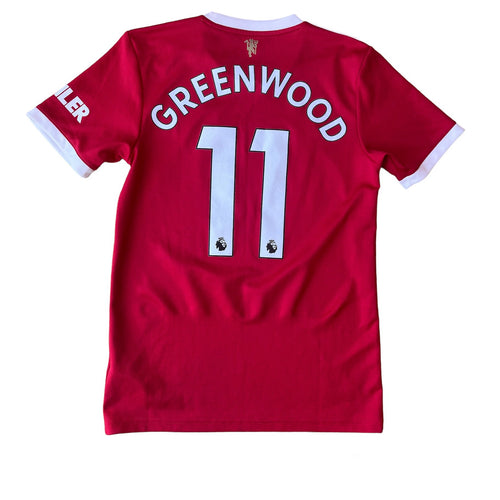 2021 22 Manchester United home football shirt #11 Greenwood - S