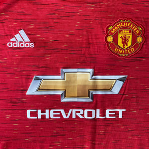 2020 21 Manchester United home football shirt - S
