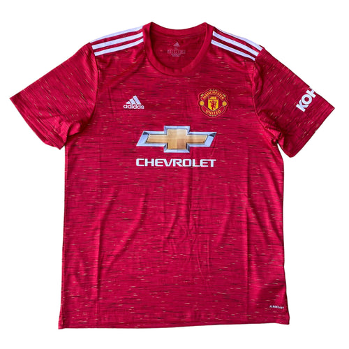 2020 21 Manchester United home football shirt Adidas - M