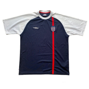 2001 03 England Umbro training football shirt Umbro (excellent) - XL