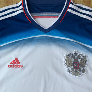 2014 15 RUSSIA AWAY FOOTBALL SHIRT Adidas - M