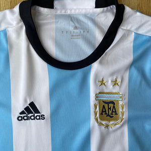 2016 17 Argentina home football shirt adidas - M