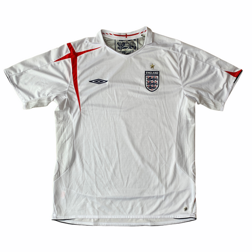 2005-07 England Home football shirt - L