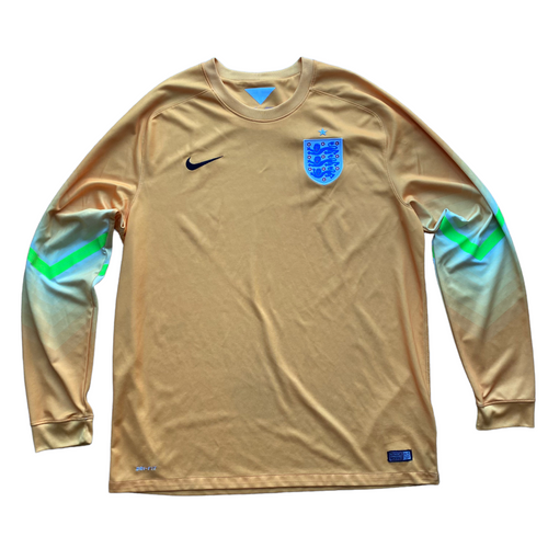 2014 15 England away GK goalkeeper football shirt - XL