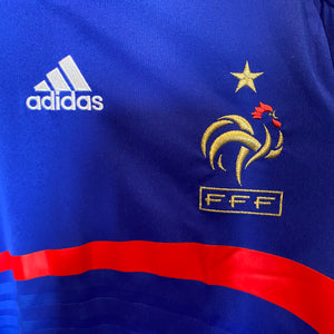 2007 08 France home football shirt Adidas - S