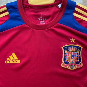 2010 11 Spain adidas training football shirt - L