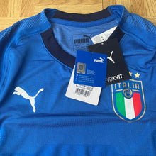 2018 19 ITALY EVOKNIT PLAYER ISSUE AUTHENTIC HOME FOOTBALL SHIRT *BNWT*