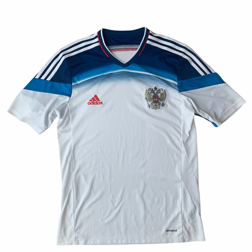 2014 15 RUSSIA AWAY FOOTBALL SHIRT Adidas - M