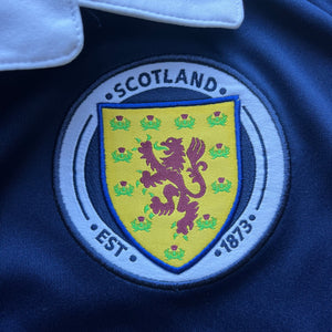 2011 13 Scotland home Long sleeved football shirt - S (excellent)