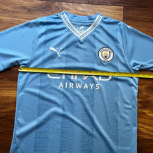 2023-24 Manchester City Home football shirt Puma (excellent) - M