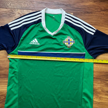 2016 17 Northern Ireland home football shirt Adidas (good/excellent) - S