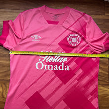 2023 24 Heart of Midlothian away football shirt Pink Umbro (good/excellent) - S