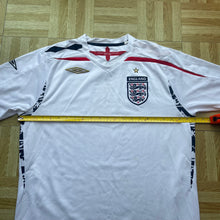 2007 09 ENGLAND HOME FOOTBALL SHIRT Umbro - L