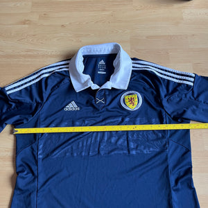 2011 13 Scotland home football shirt Adidas - XL