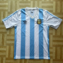 1990 91 Argentina home Football Shirt Adidas Original Vintage - S