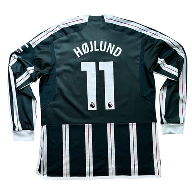 2023 24 Manchester United LS away football shirt #11 Hojlund - XL