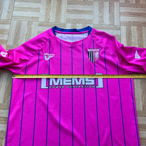 2013 14 Gillingham Third football shirt Pink Vandanel - XXL