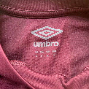 2024 25 Heart of Midlothian L/S home Football Shirt Umbro (Sponsorless) - S