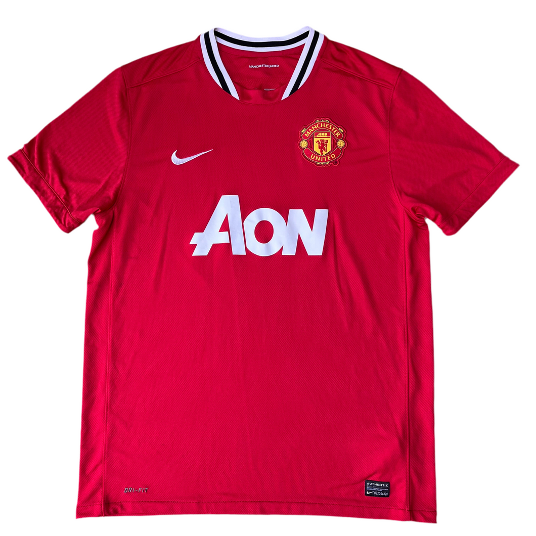 2011 12 Manchester United home Football Shirt - XL