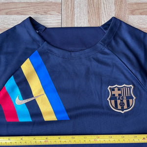 2022 23 Barcelona pre-match football shirt Nike - M