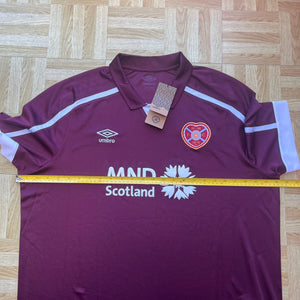 2021 22 Heart of Midlothian home football shirt Umbro *BNWT* - XXL