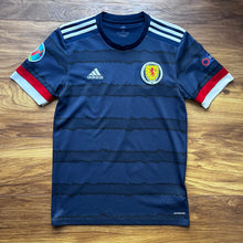 2020 21 Scotland home football shirt Adidas (patches)- S