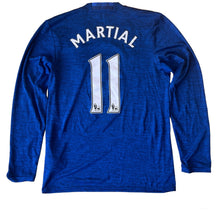 2016 17 Manchester United LS away football shirt #11 Martial Adidas Classic - S