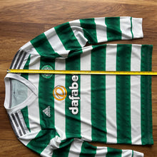 2022 23 Celtic home L/S Football Shirt Adidas - M