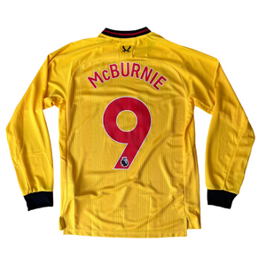 2023-24 Sheffield United L/S away football shirt #9 McBURNIE *BNWT* - S