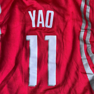 2012-14 Houston Rockets NBA Yao Ming #11 Adidas Jersey Vest - Large kids (14-16)